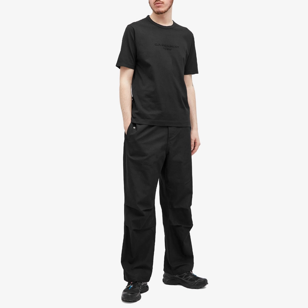 CP Company Men's Large Logo T-Shirt Black